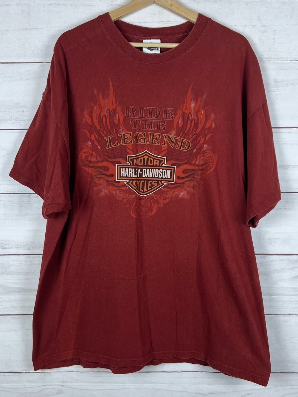 Harley Davidson Ride The Legend Oxford Alabama T-Shirt Mens 2XL